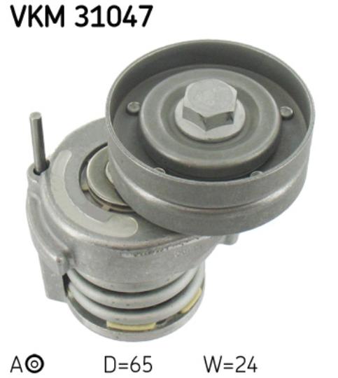 Rullo tenditore, Cinghia Poly-V VKM 31047 SKF per VW AUDI SEAT SKODA