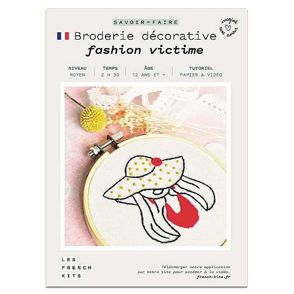 Kit papier Vide-poches DIY French Kits - Loisirs créatifs