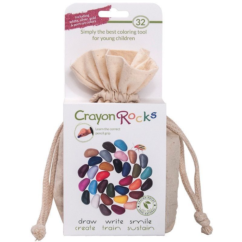 16 crayons rocks cailloux ergonomiques maternelle - Crayons Rocks