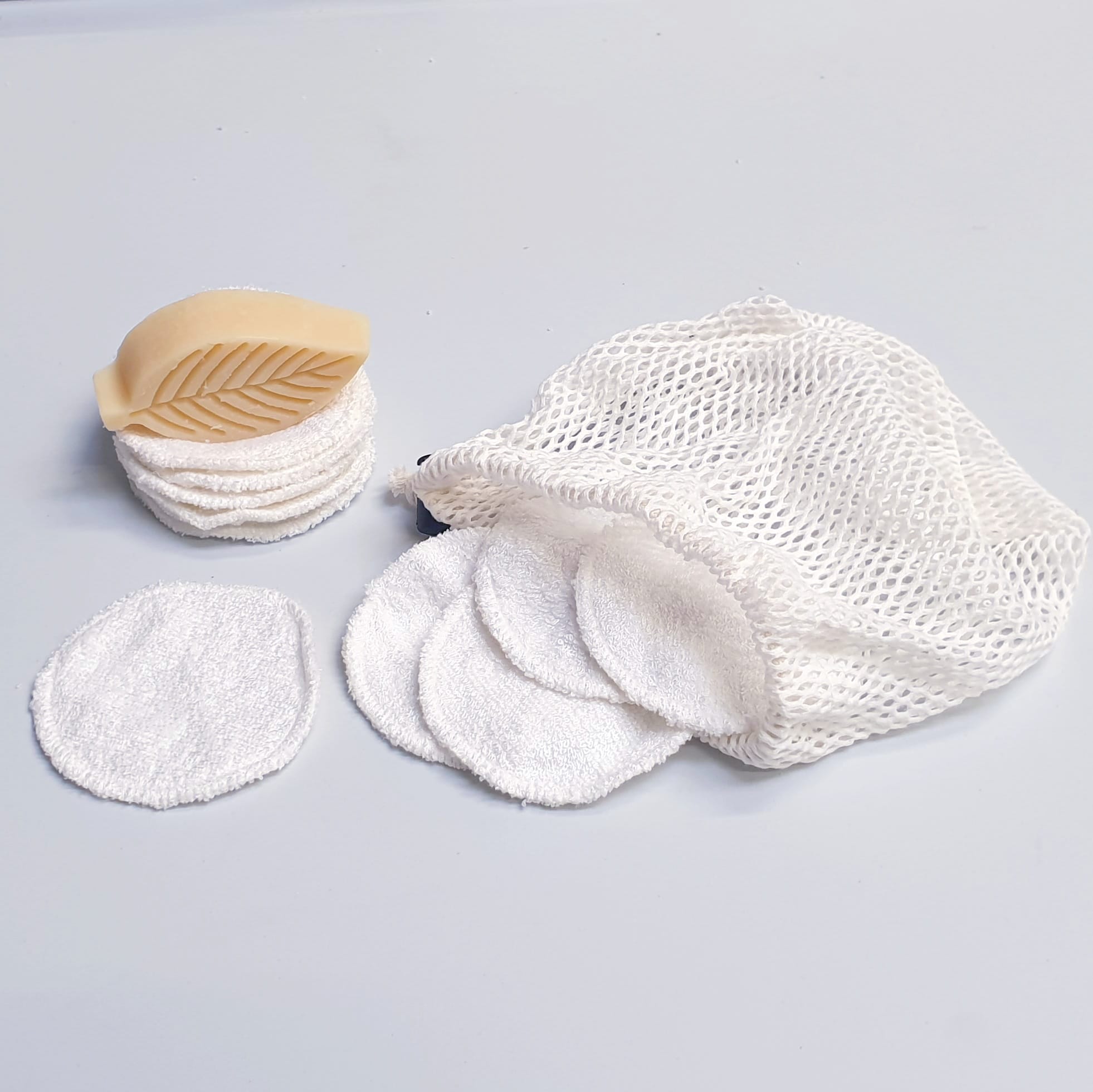 Cotons démaquillants lavables et réutilisables en coton Bio