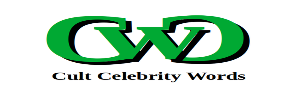 Cult Celebrity Words