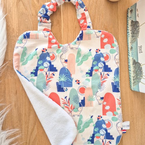 Grande serviette élastique