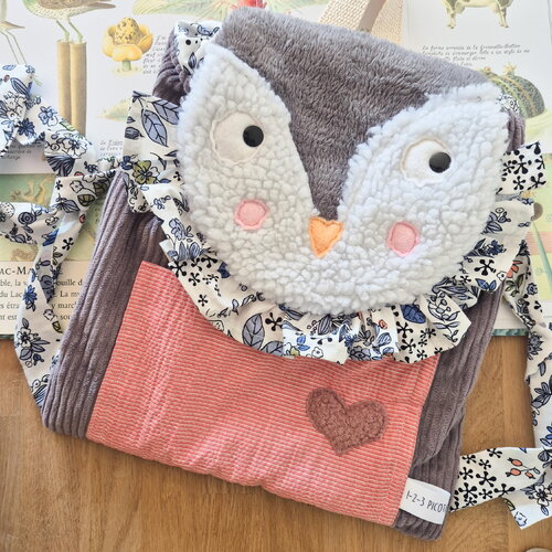 Sac a dos maternelle pingouin