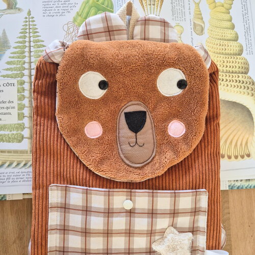 Sac a dos maternelle ours