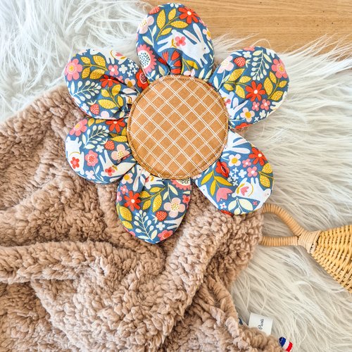 Doudou fleur, doudou tout doux