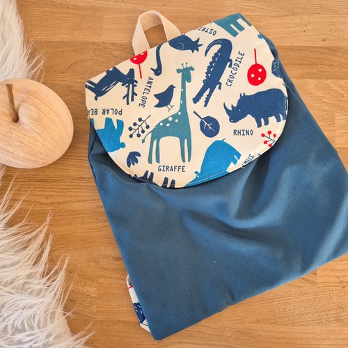 Sac a dos maternelle jungle