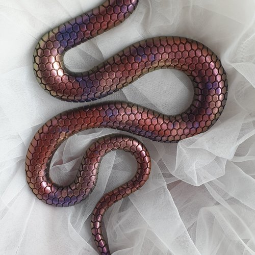 Serpent en résine