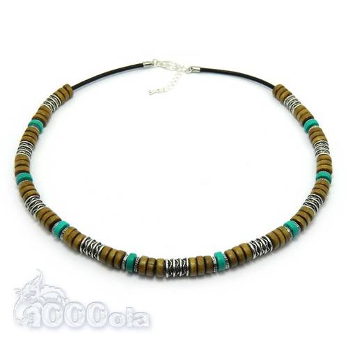 collier homme perle de bois collier homme perle de bois