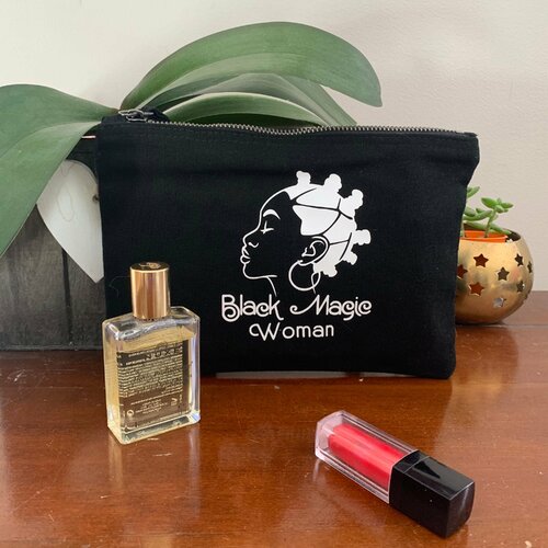 Pochette - black magic woman - bantu knots