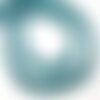 20pc - perles de pierre - quartz bleu rondelles 6x4mm