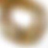 Fil 40cm 130pc env - perles pierre ambre naturelle baltique rocailles chips 5-9mm multicolore