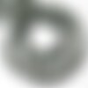 10pc - perles de pierre -  oeil d'aigle oeil de tigre faucon gris boules 6mm