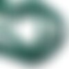 Fil 39cm 95pc env - perles de pierre - jade boules 4mm bleu vert turquoise