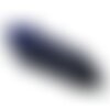 1pc - pendentif pendule egyptien thot gravé pierre 46mm lapis lazuli