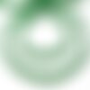 30pc - perles de pierre - jade rondelles facettées 4x2mm vert clair