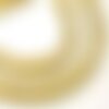 Fil 20cm 25pc env - perles pierre ambre naturelle baltique boules 8mm jaune clair miel