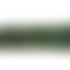 Fil 39cm 48pc env - perles de pierre - pyrite verte boules 8mm