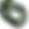 Fil 39cm 46pc env - perles de pierre - turquoise d'afrique boules 8mm