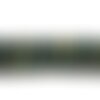 Fil 39cm 31pc env - perles de pierre - agate mousse boules 12mm
