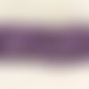Fil 39cm 61pc environ - perles pierre améthyste boules facettées 6mm violet mauve