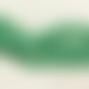 Fil 39cm 39pc env - perles de pierre - jade boules 10mm vert