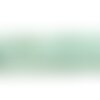 Fil 39cm 31pc environ - perles pierre amazonite boules 12mm bleu clair turquoise pastel
