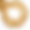 Fil 39cm 45pc env - perles pierre - citrine boules 8mm jaune clair transparent