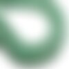 Fil 39cm 68pc environ - perles pierre - aventurine verte rondelles 8x5mm vert clair