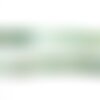 Fil 33cm 140pc env - perles pierre - chrysoprase rondelles facettées 2-4mm blanc vert menthe turquoise