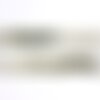 Fil 32cm 100pc env - perles de pierre - chrysobéryl oeil de chat rondelles facettées 4-5mm blanc vert kaki