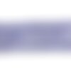 Fil 33cm 200pc env - perles pierre - tanzanite rondelles facettées 2-3mm bleu violet lavande indigo