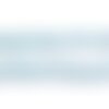 10pc - perles pierre topaze sky rondelles facettées 3-4mm bleu ciel clair turquoise
