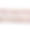 Fil 34cm 120pc env - perles pierre - opale rose rondelles facettées 3-4mm rose clair poudre pastel