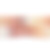 10pc - perles pierre - opale de feu rondelles facettées 2-3mm blanc jaune orange rouge - 4558550090591