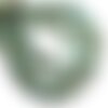 Fil 39cm 29pc env - perles de pierre - turquoise afrique gouttes 14x10mm