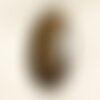 N36 - cabochon de pierre - bronzite ovale 39mm - 4558550087249