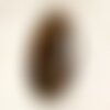 N29 - cabochon de pierre - bronzite ovale 40mm - 4558550087171