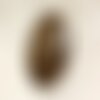 N25 - cabochon de pierre - bronzite ovale 26mm - 4558550087133