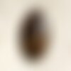 N19 -cabochon de pierre - bronzite ovale 23mm - 4558550087072