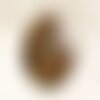 N4 - cabochon de pierre - bronzite rond 28mm - 4558550086921