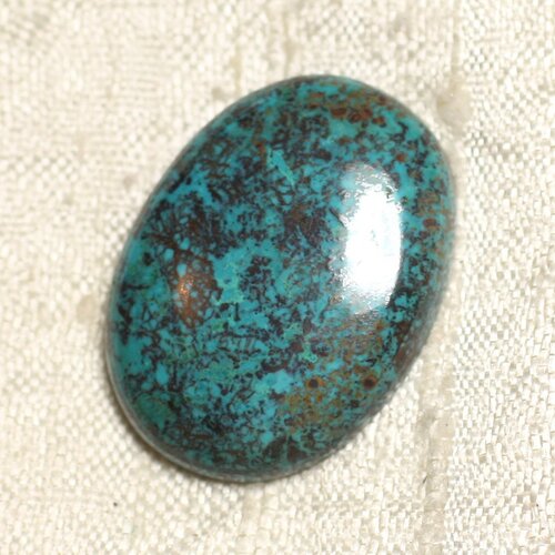 N18 - cabochon pierre semi précieuse - azurite ovale 28x21mm - 4558550079411