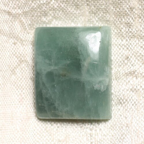 Cabochon de pierre - aigue marine rectangle 25x21mm n2 - 4558550082749