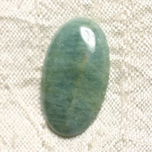 Cabochon de pierre - aigue marine ovale 28x15mm n38 - 4558550083104