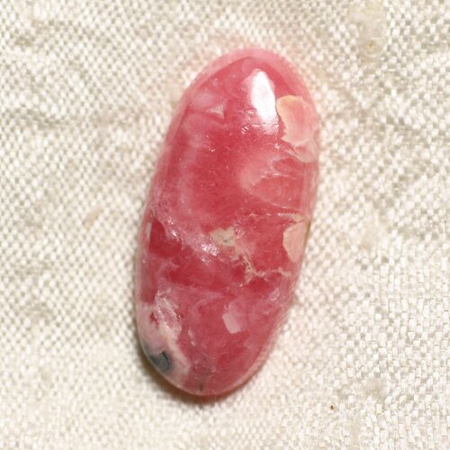 N62 - cabochon pierre - rhodochrosite ovale 28x14mm - 4558550094421