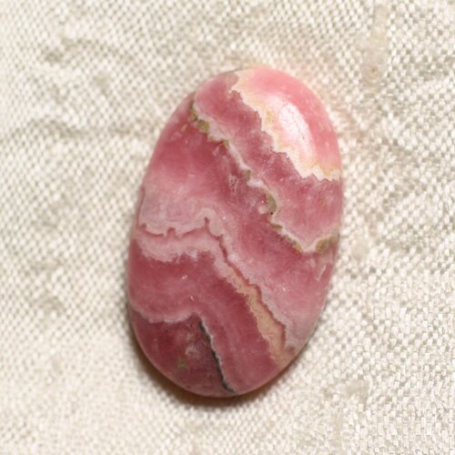 N50 - cabochon pierre - rhodochrosite ovale 30x28mm - 4558550094308
