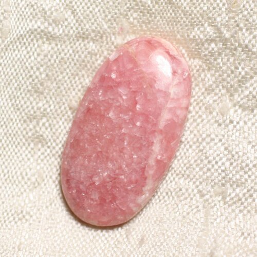N45 - cabochon pierre - rhodochrosite ovale 30x16mm - 4558550094254