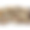 Fil 89cm 250pc env - perles de pierre - agate crazy rocailles chips 5-10mm
