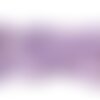 Fil 80cm 220pc env - perles pierre - amethyste claire rocailles chips 5-10mm violet mauve lavande