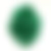 Fil 39cm 92pc env - perles de pierre - jade boules facettées 4mm vert emeraude