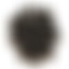 Fil 39cm 48pc env - perles de pierre - jade boules 8mm noir